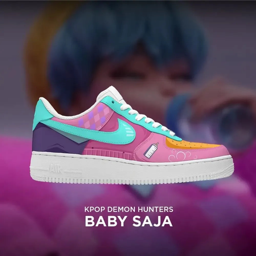 Baby Saja Kpop Demon Hunters Low Top Shoes