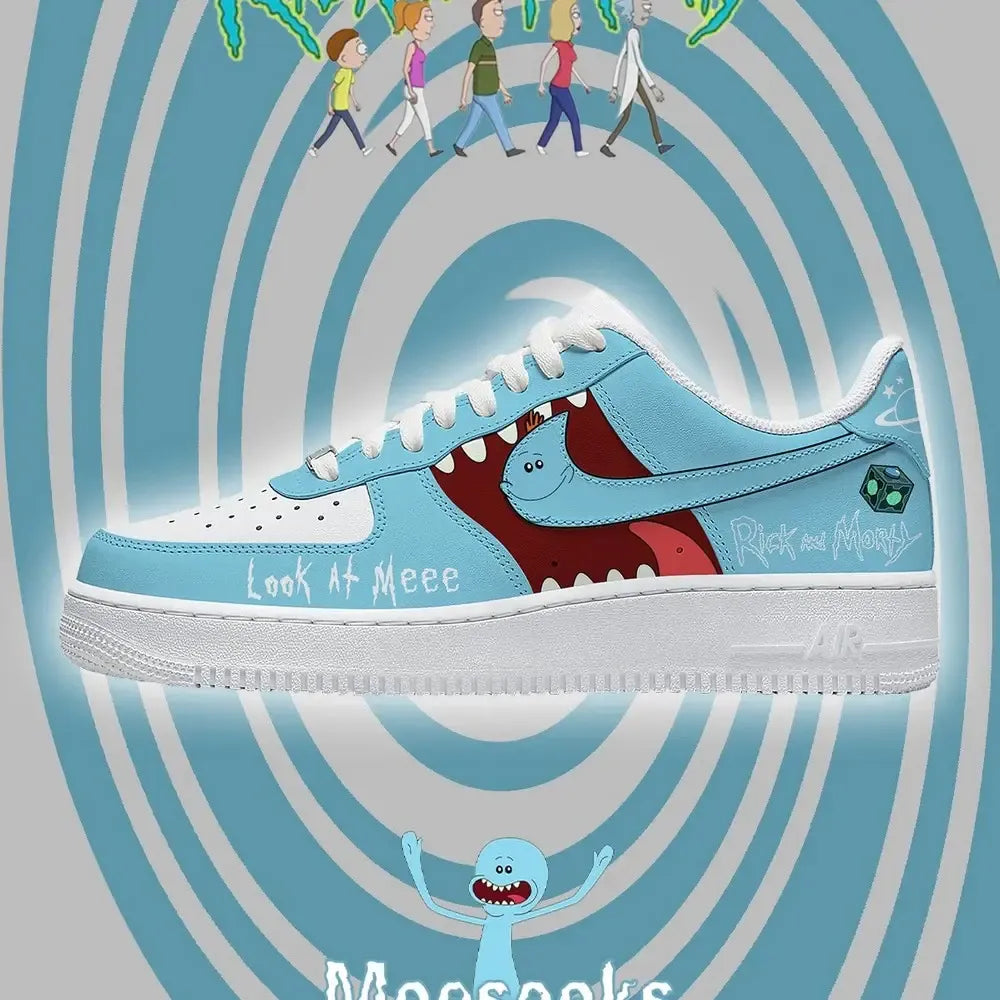 Meeseeks V.2 Rick and Morty Low Top Shoes
