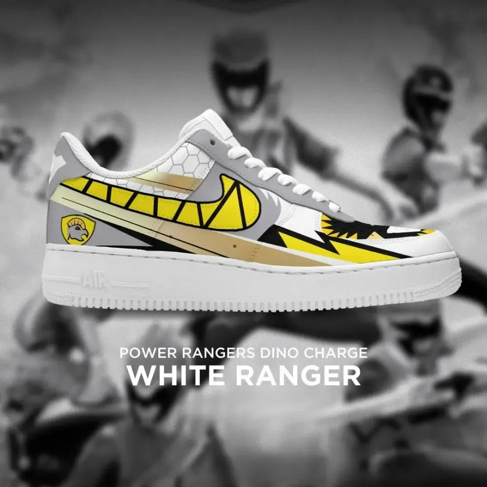 White Ranger Special Low Top Shoes