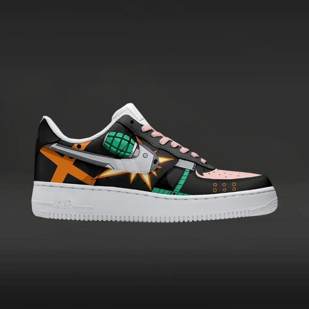 Bakugo My Hero Academia Custom Low Top Shoes