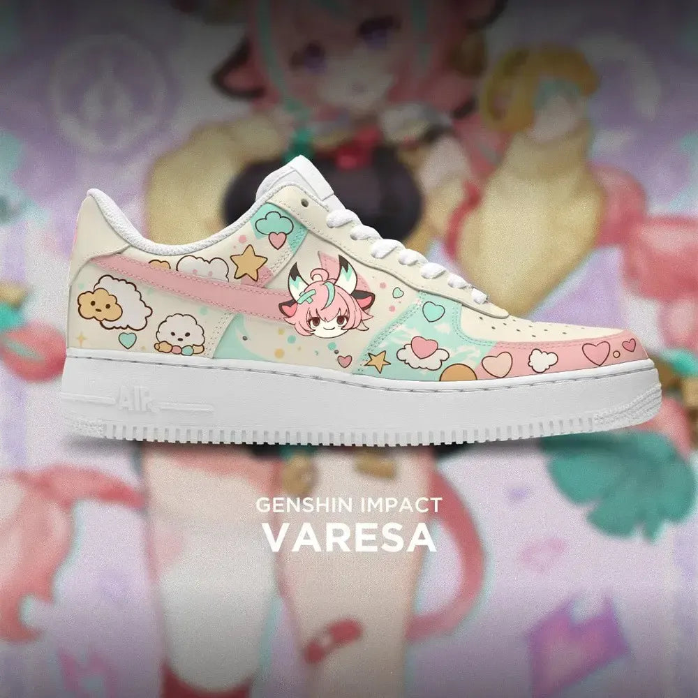 Varesa Genshin Impact New Low Top Shoes
