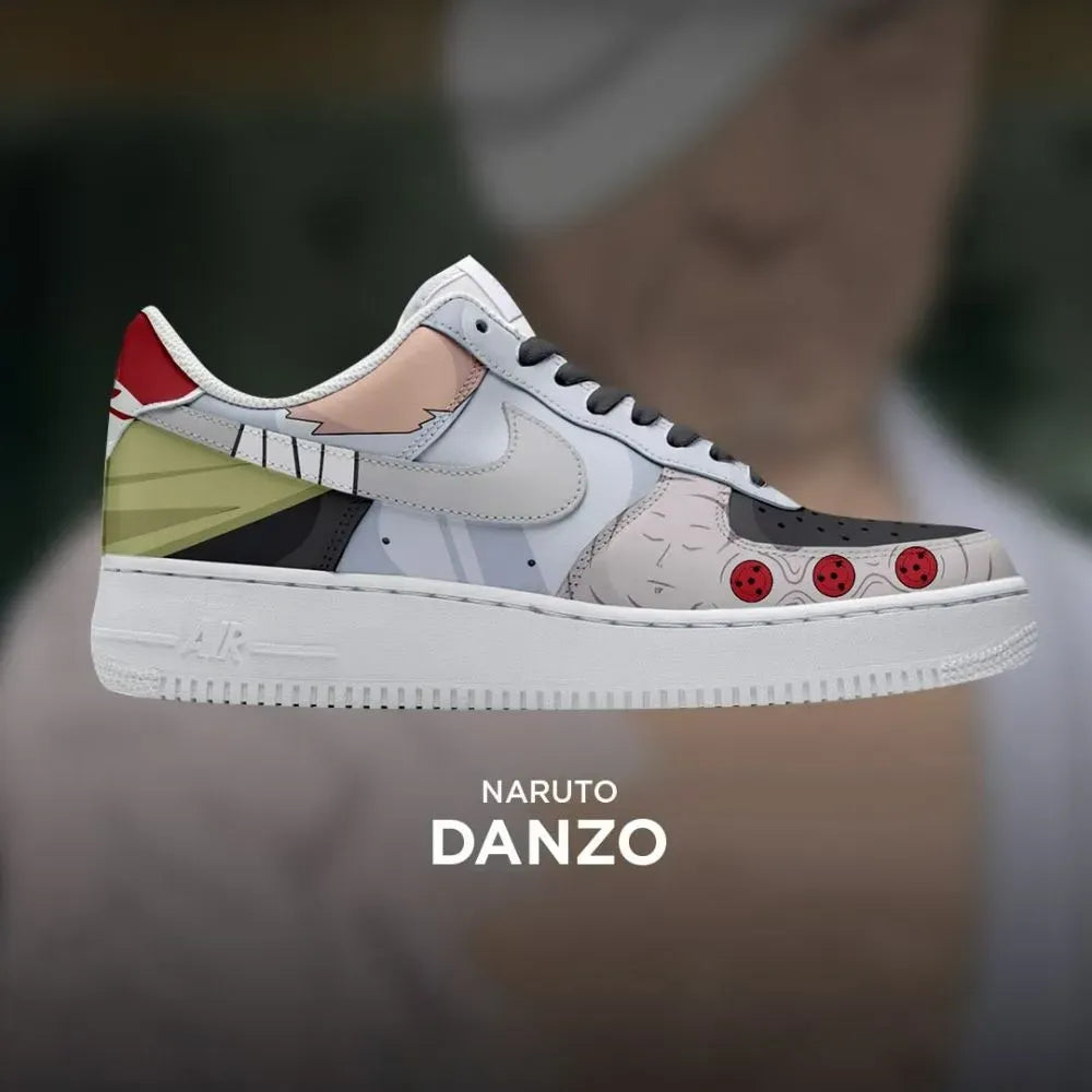 Danzo Naruto Custom Low Top Shoes