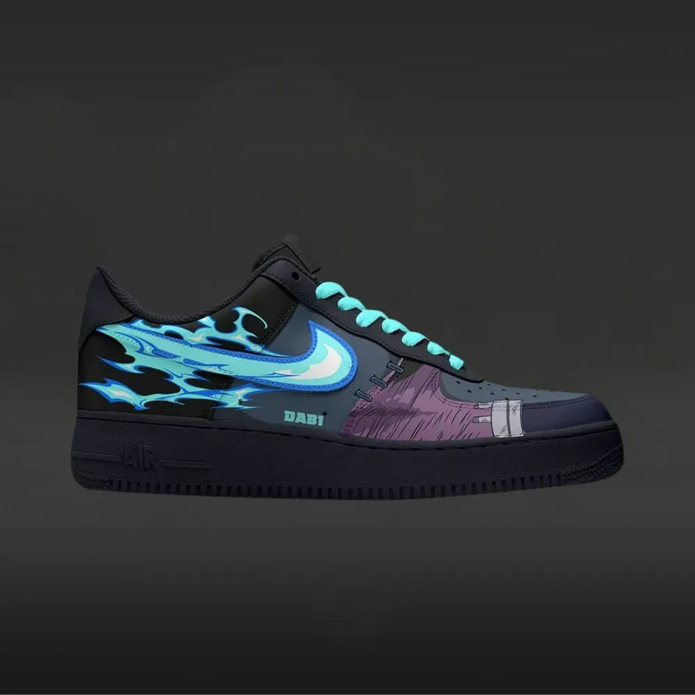 Dabi V.2 My Hero Academia Custom Low Top Shoes