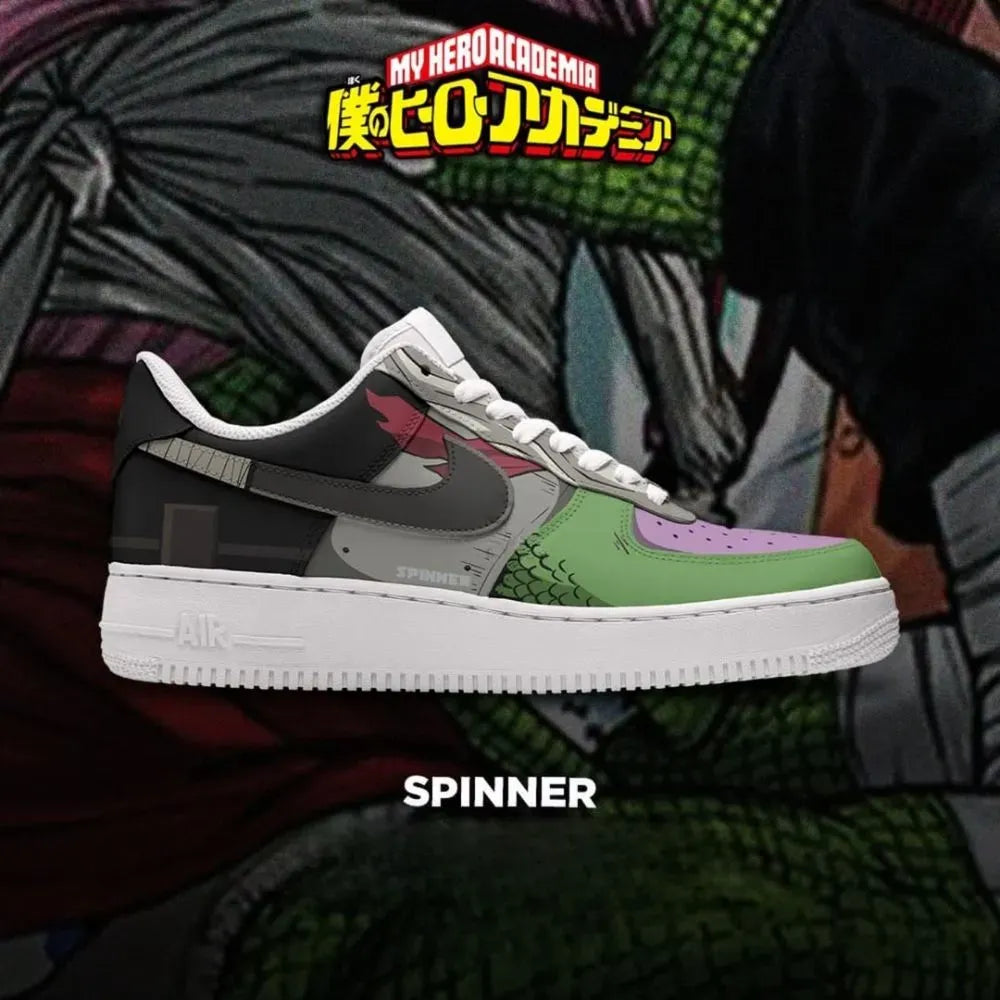 Spinner My Hero Academia Custom Low Top Shoes