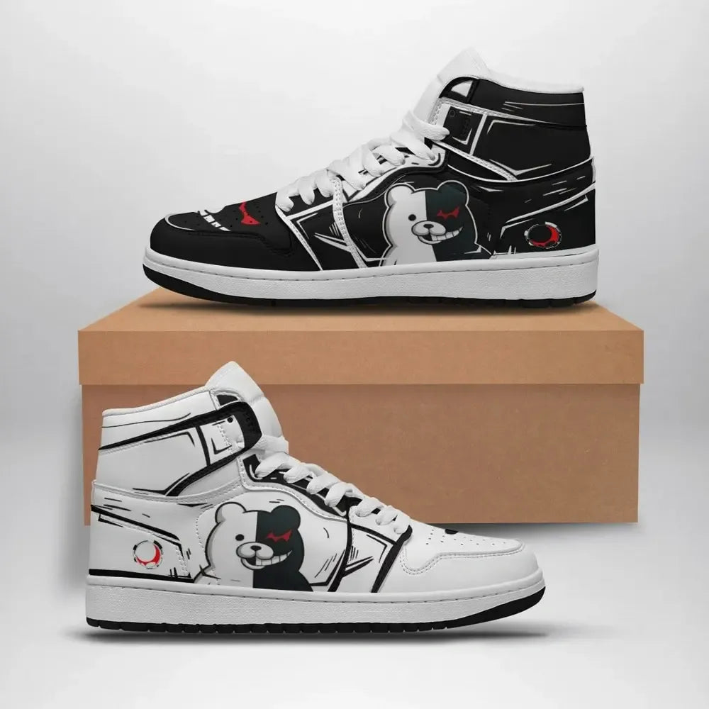 Monokuma Danganronpa Special High Top Shoes