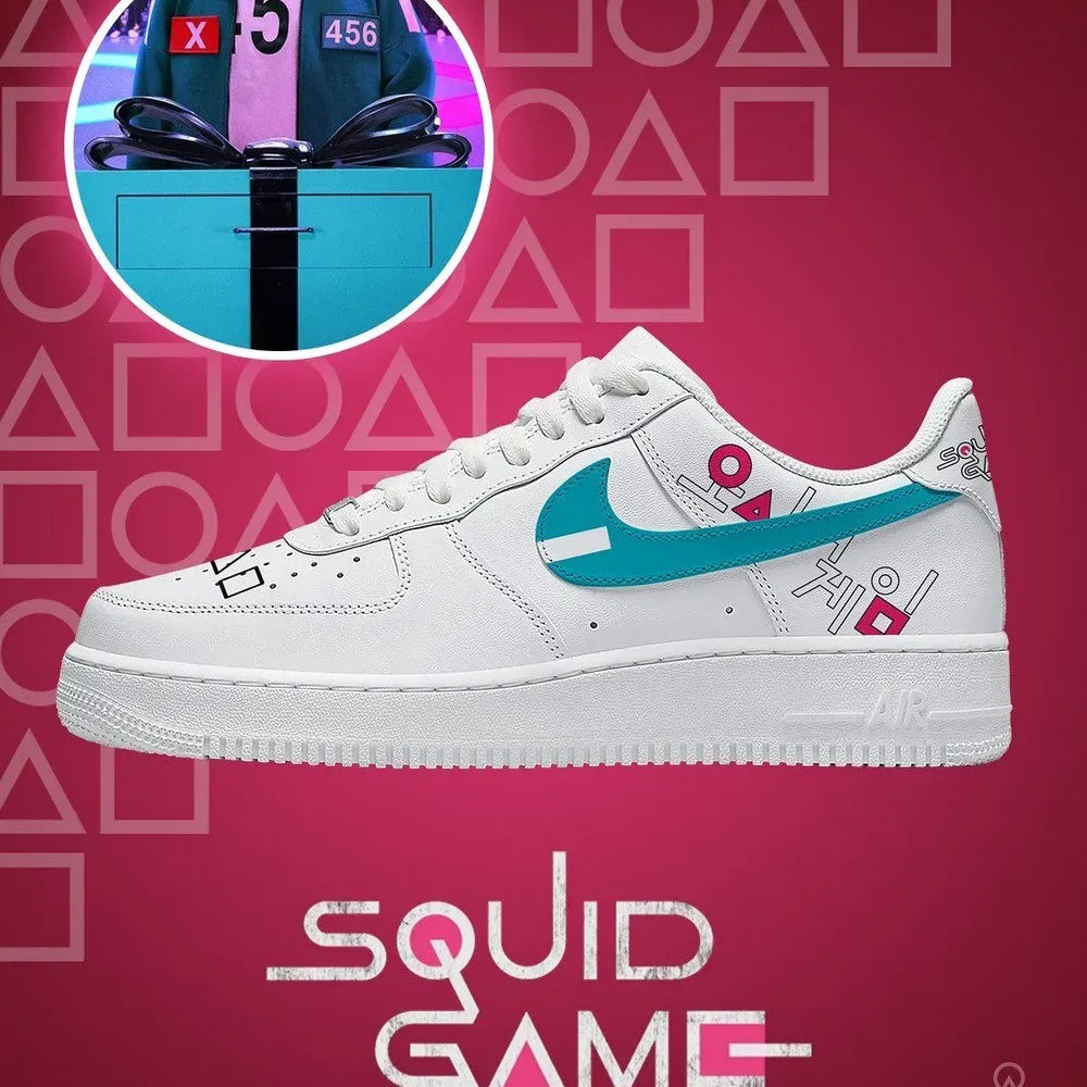 Players V.1 Squid Game Custom Low Top Shoes