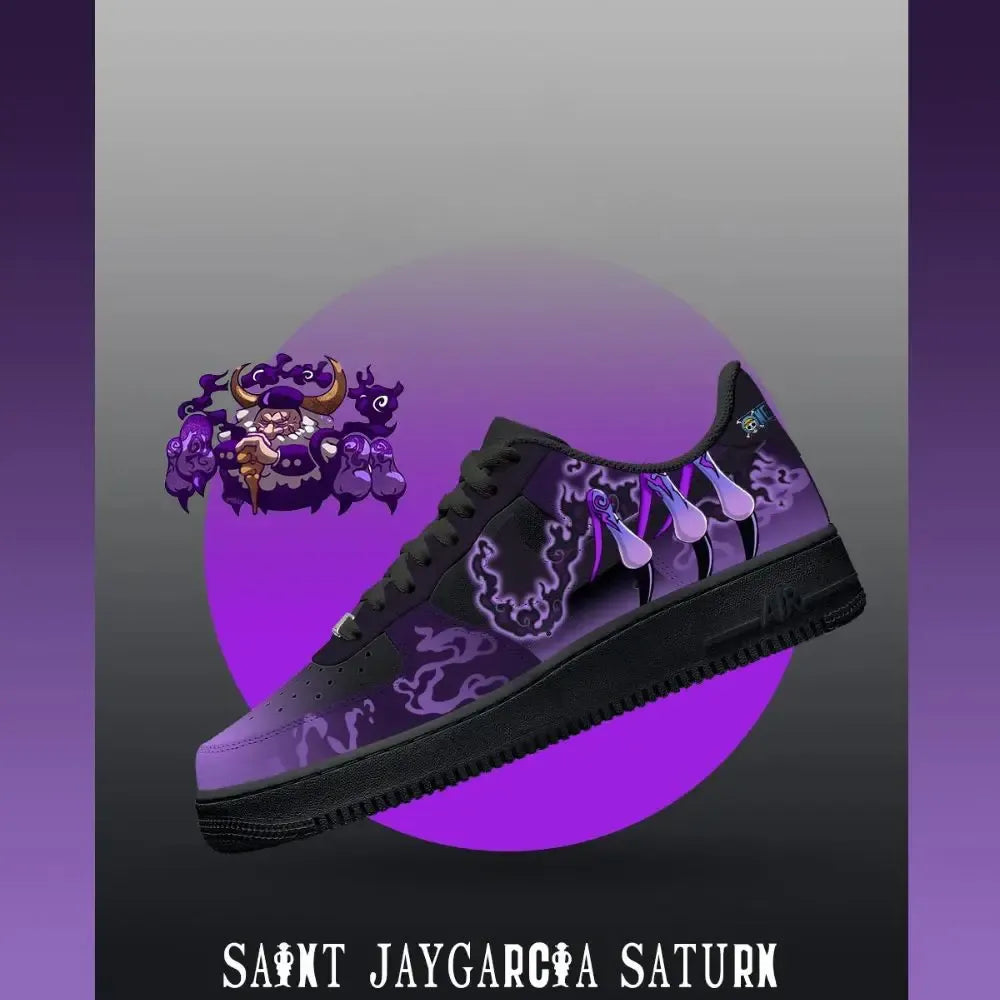 Saint Jaygarcia Saturn V.1 One Piece Limited Custom Low Top Shoes
