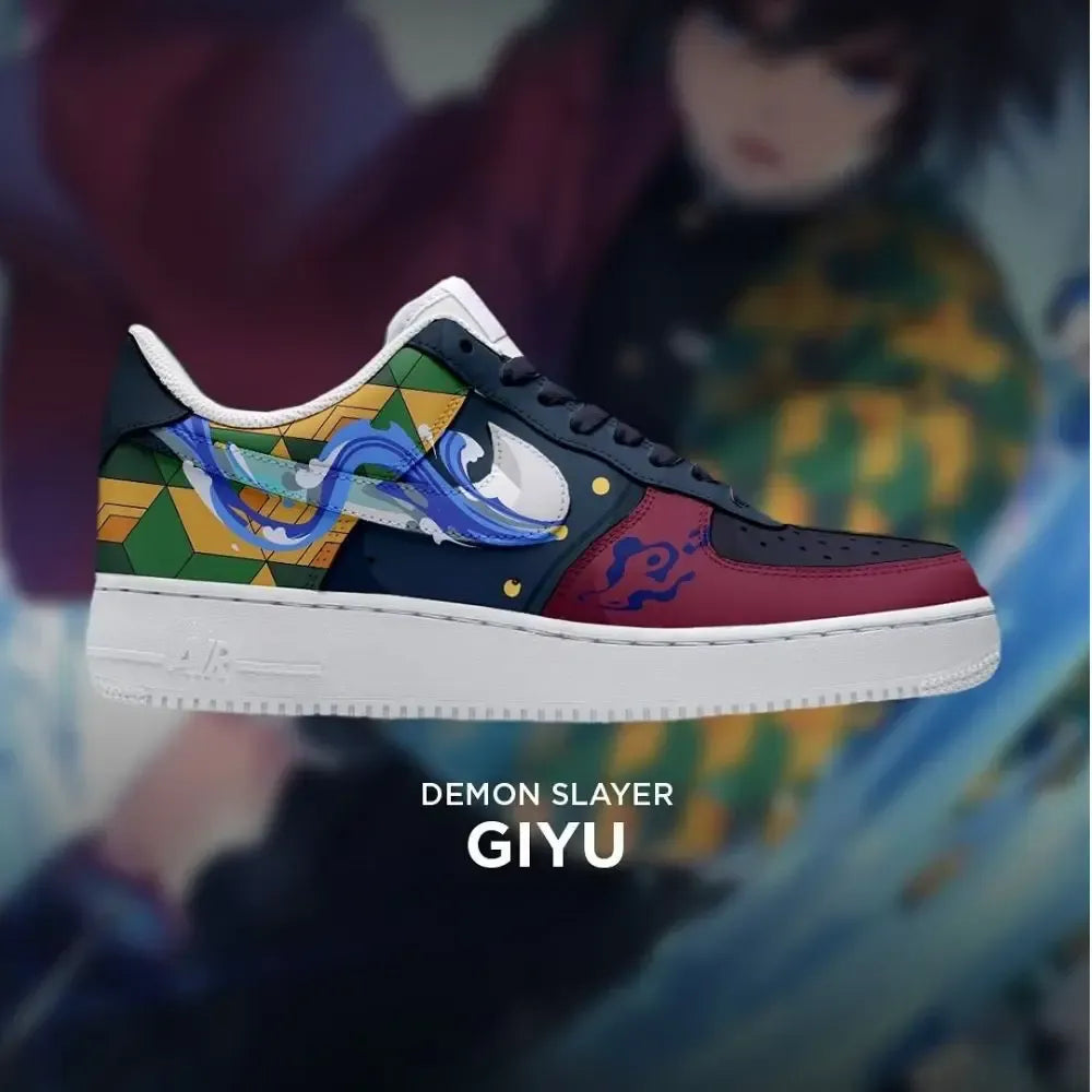 Giyu Hashira Demon Slayer Low Top Shoes