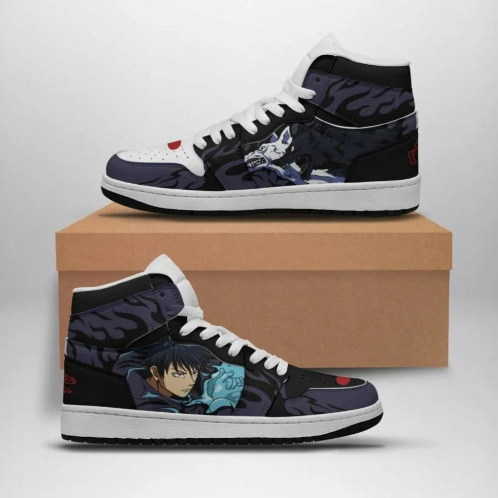 Megumi Wolf Jujutsu Kaisen Special High Top Shoes