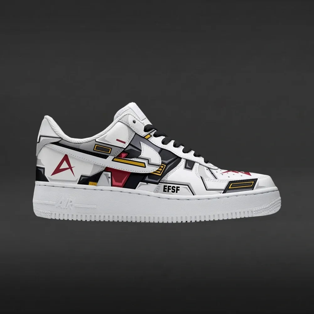 Nu Gundam Custom Low Top Shoes