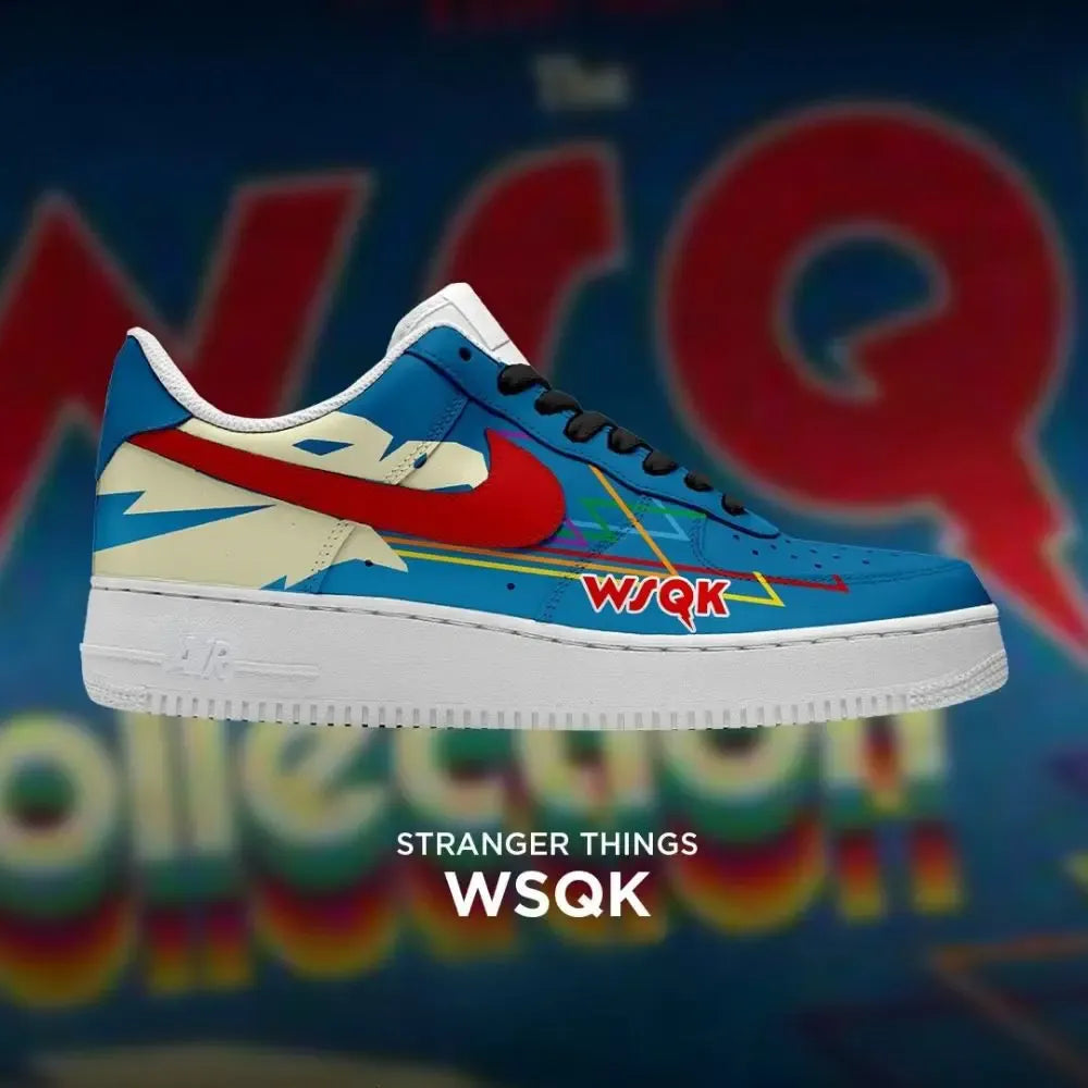 WSQK Stranger Things Low Top Shoes