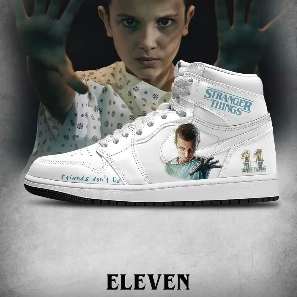 Eleven V.2 Stranger Things Custom High Top Shoes