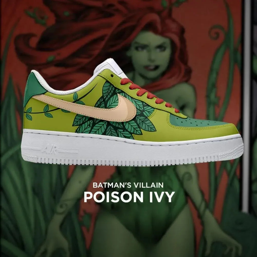 Poison Ivy Batman Special Custom Low Top Shoes
