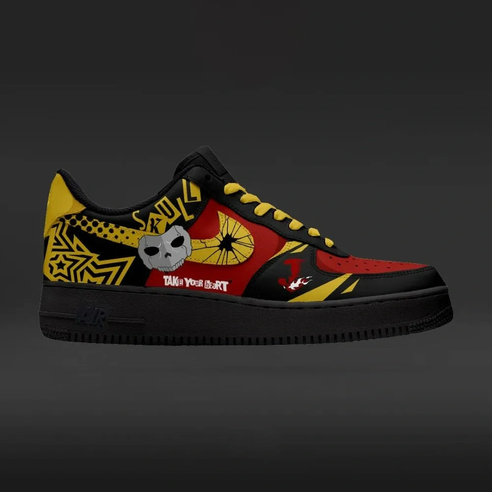 Skull Persona 5 Custom Low Top Shoes
