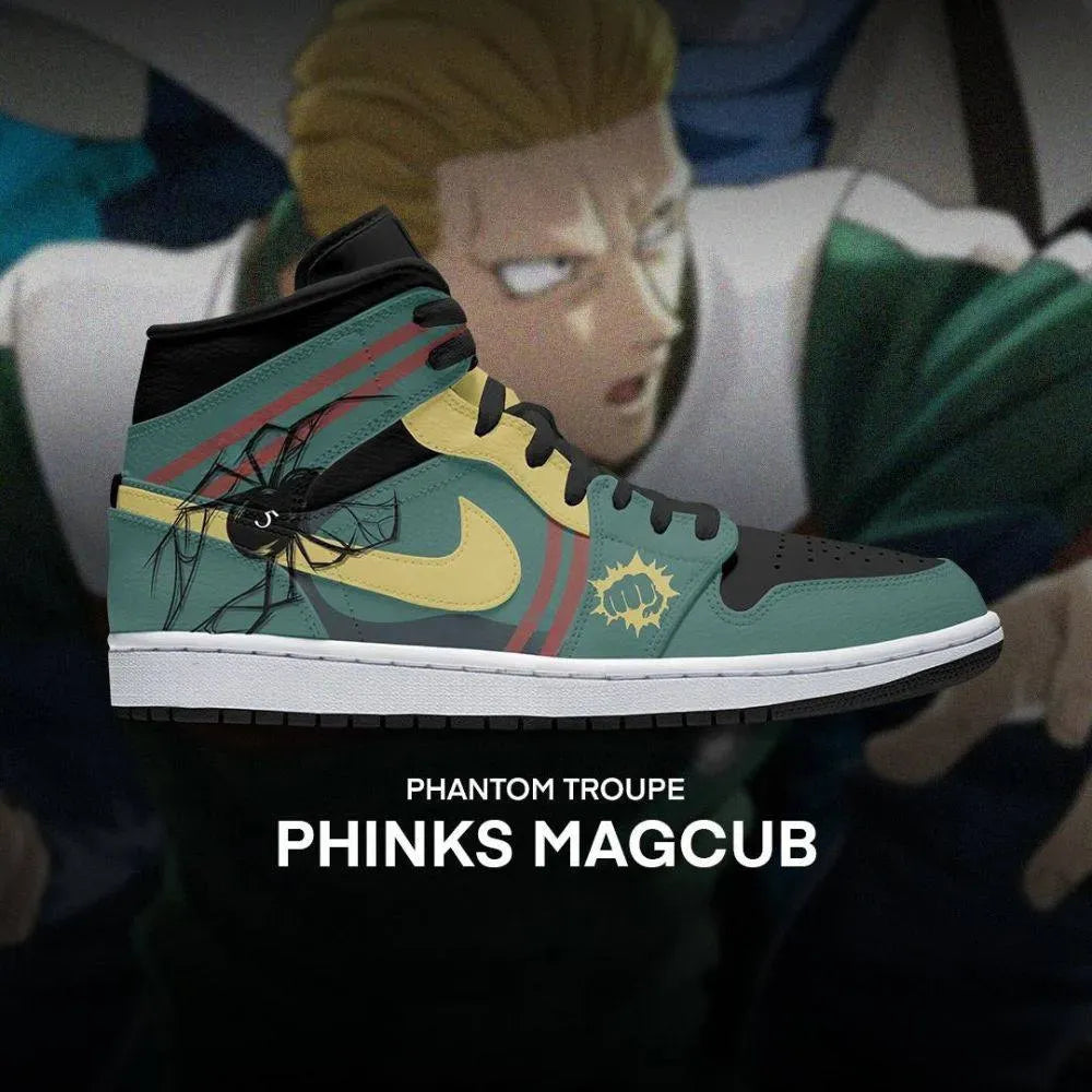 Phinks Magcub Hunter x Hunter Custom High Top Shoes