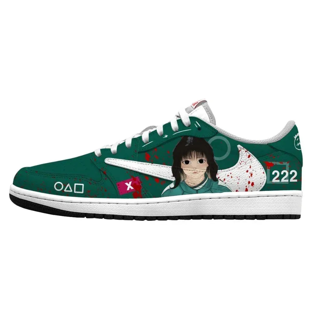 Player 222 V.6 Squid Game Custom Low Top Shoes