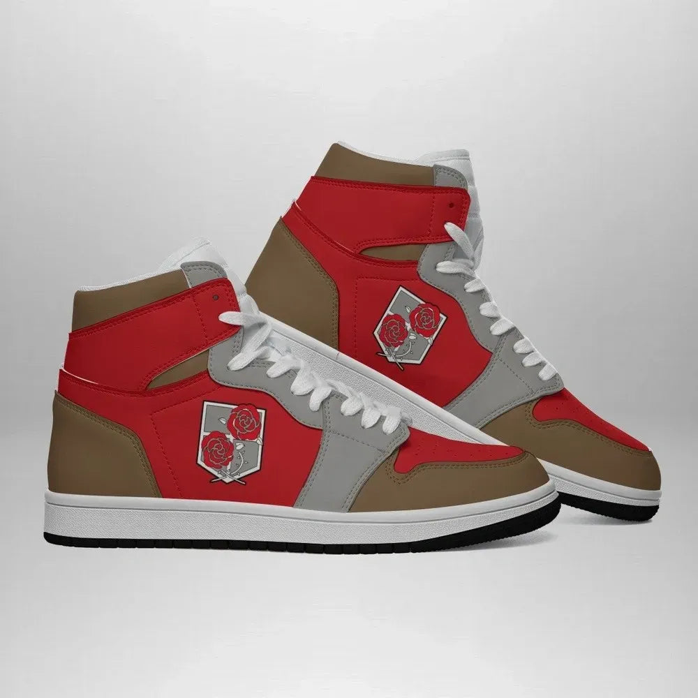 Garrison Attack On Titan Custom High Top Shoes