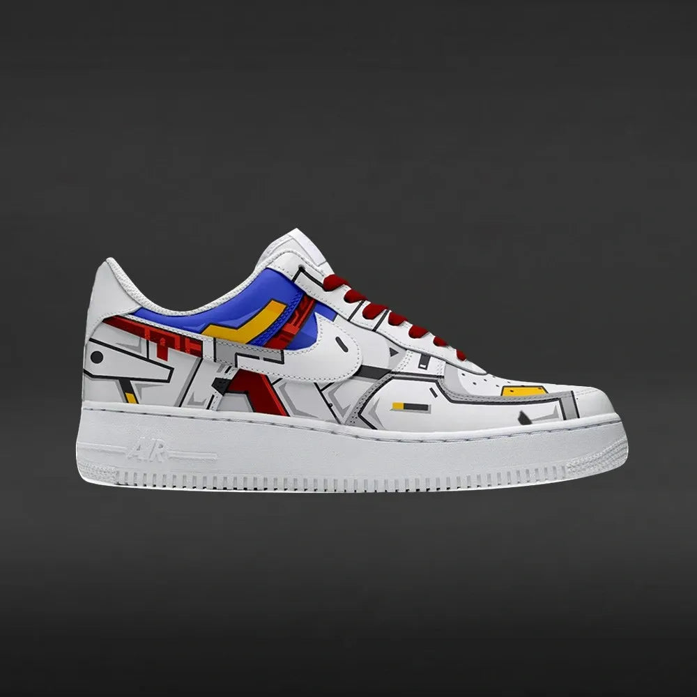 Aerial Gundam Custom Low Top Shoes