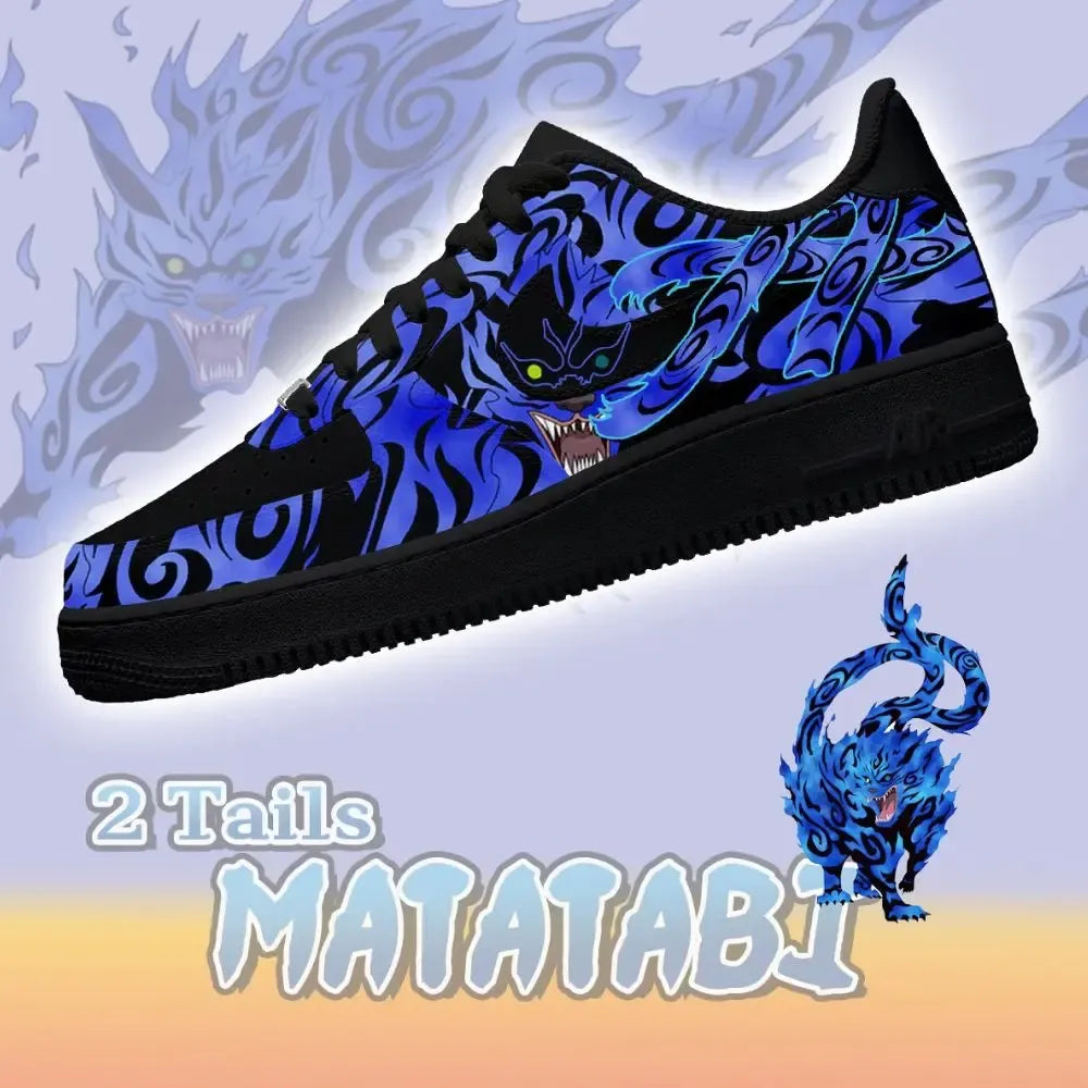 Matatabi Naruto Limited Custom Low Top Shoes
