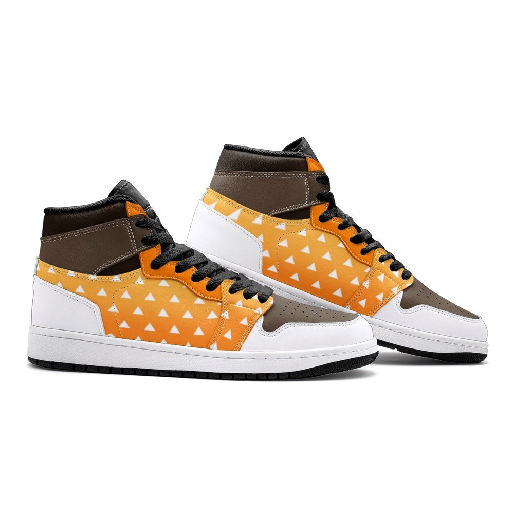 Zenitsu Agatsuma Demon Slayer J1 High Top Shoes